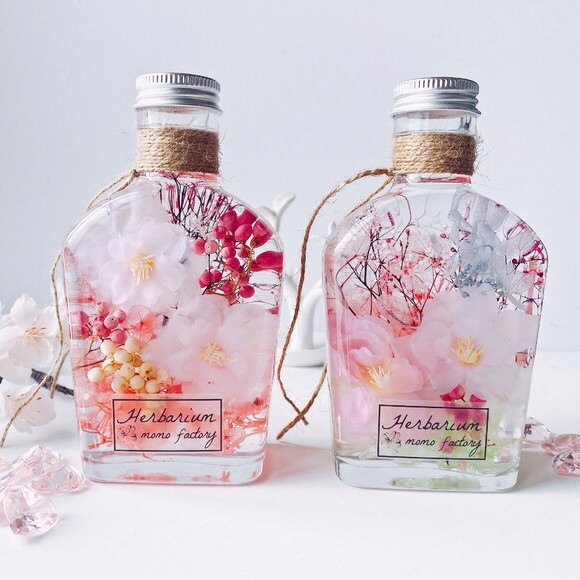 momoxx 桜のハーバリウム フラワーギフト